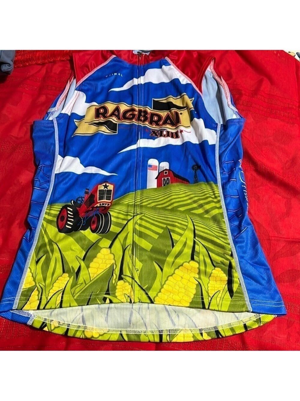 RAGBRAI XLIII cycling shirt. NWT. Women’s large. - Picture 1 of 10